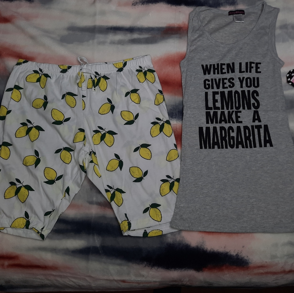 NWT Margarita Tequila PJ Set